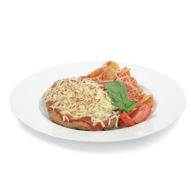 Escalope de veau à la parmigiana