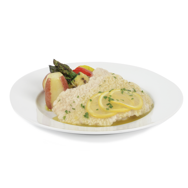 Escalope de veau au citron