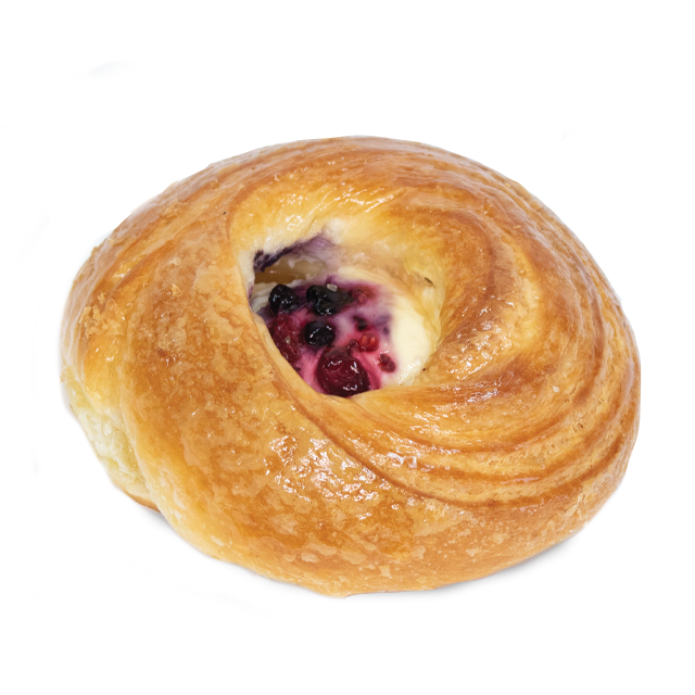 Danoise avec Crème Pâtissière et Fruit des Champs